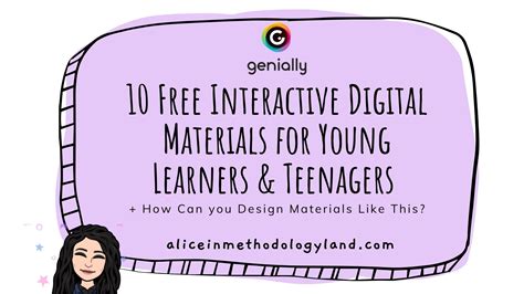 10 Free Interactive ESL Digital Materials for Young Learners & Teenagers + How Can you Design ...