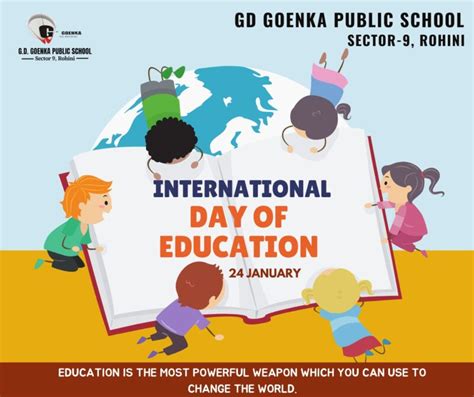 INTERNATIONAL DAY OF EDUCATION - GD Goenka Rohini