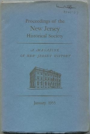Proceedings of the New Jersey Historical Society, A Magazine of New Jersey History - Volume ...