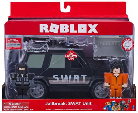 Roblox Jailbreak SWAT Unit 3 Figure Set Jazwares - ToyWiz