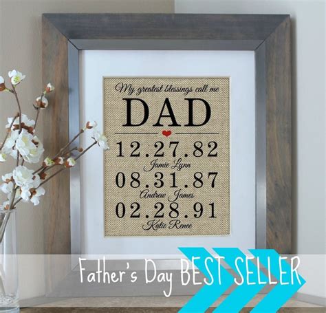 Father Day Gift from Son Personalized Gifts for Dad Gift for | Etsy