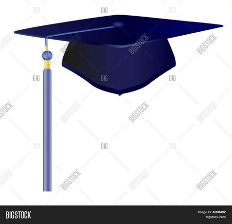 Blue Graduation Cap Image & Photo (Free Trial) | Bigstock