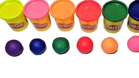 Learn Colors with Play Doh Animal Molds Fun & Creative - YouTube