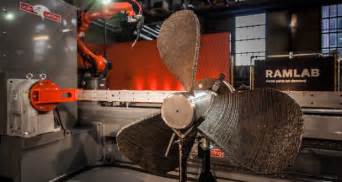 RAMLAB designs the first boat propeller using additive manufacturing ...