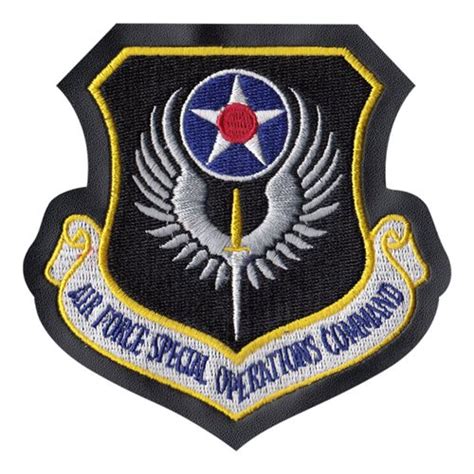 AFSOC Patches | Air Force Special Operations Command Patches - Color A ...