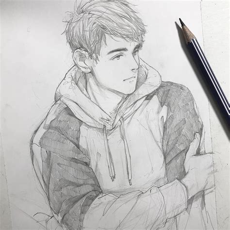 Learning to Draw? You're Gonna Need a Pencil | Anime drawings sketches, Anime drawings boy, Sketches