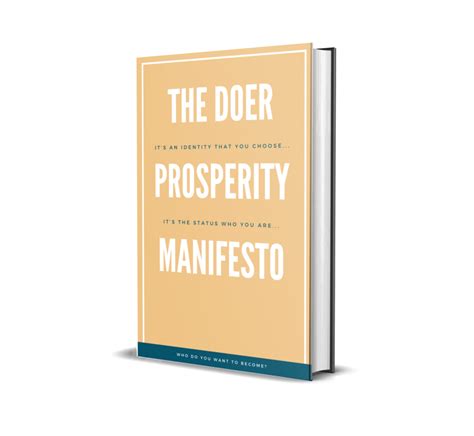 The Prosperity Doer Manifesto - Pat V.C.