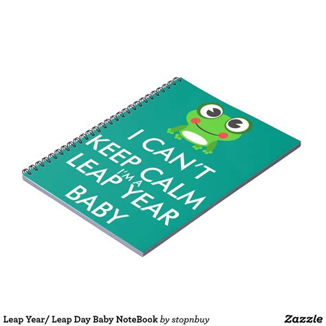 Leap Year/ Leap Day Baby NoteBook | Leap year, Leap day, Notebook