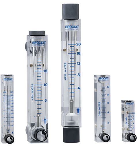 Brooks Instrument 2500 Series Acrylic Tube Variable Area Flow Meter | Destination Website