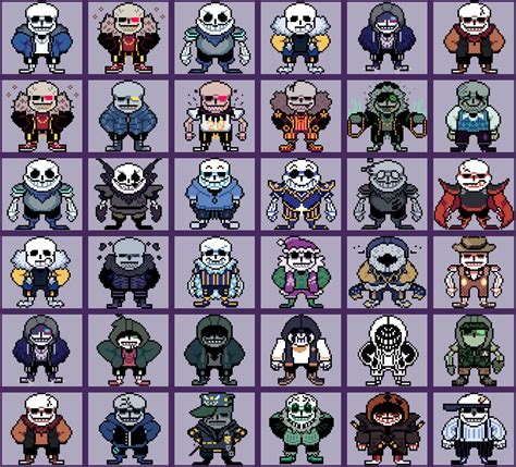 sans au chart 2 by capitanerg on DeviantArt