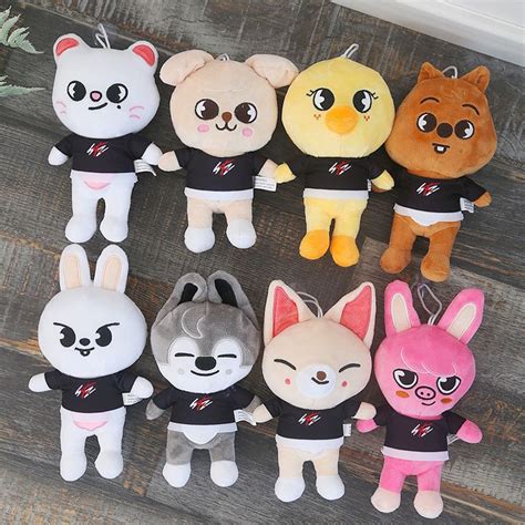 Cat Plushies: Stray Kids Leeknow & Hyunjin Toy - Ideal Fan Gift (50) | Plush toys, Kids fans ...