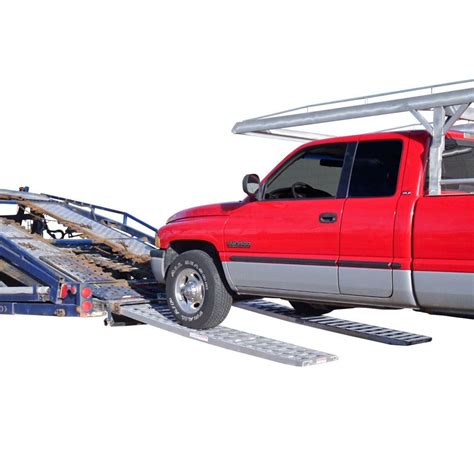 Car Hauler Trailer Ramps with Roller Ends 5,000 lb per Axle | Discount Ramps