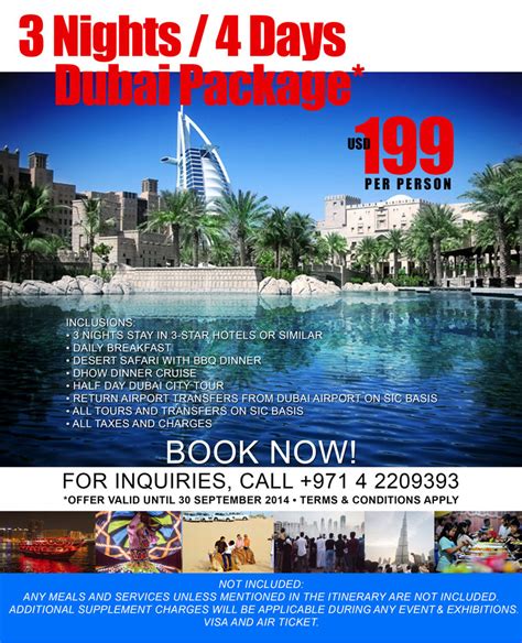 Dubai Packages, 3 Nights/ 4 Days,