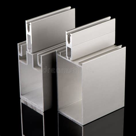 Aluminium profile sample stock image. Image of view - 106461367