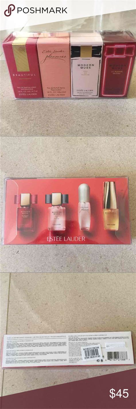 Estée Lauder miniature perfume set limited edition Limited Edition set 💋🌸😘 Estée Lauder eau de ...