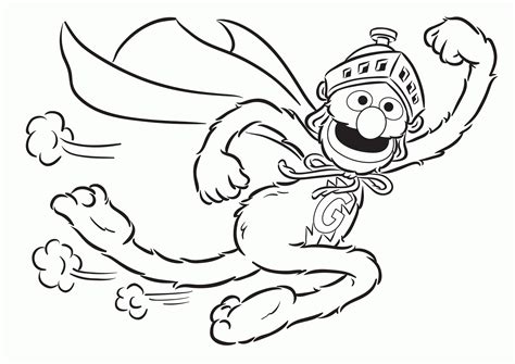 Grover Coloring Pages Free Printables Coloring Pages