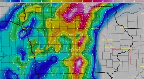 Des Moines Weather Map