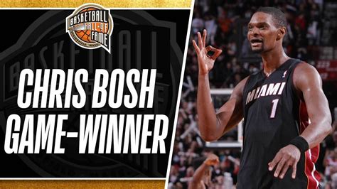 Chris Bosh Hits the Game-Winning 3-Pointer to Beat the Blazers! - YouTube