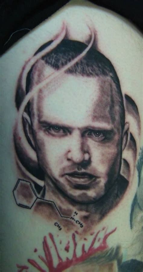 Jesse Pinkman from Breaking Bad done by Shawn Young of Viking Spirit Tattoo https://www.facebook ...