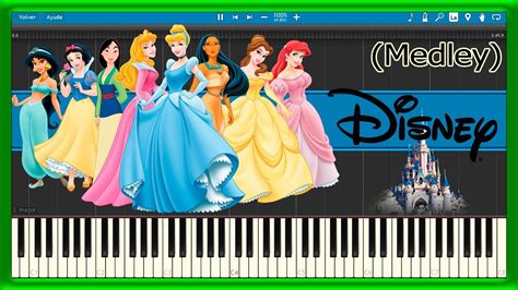 DISNEY Theme Songs 💙 MEDLEY 🎼 (PIANO TUTORIAL) 🎹 #19 - YouTube