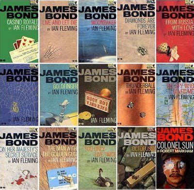 Ian Fleming Books James Bond - Field Report Stephan Backman Swedish Bond Collector Artistic ...