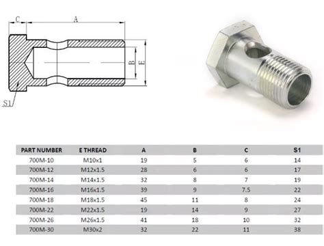 China Custom Metric Banjo Bolts Manufacturers, Suppliers - Stainless Steel Metric Banjo Bolts ...