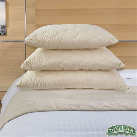 Shop Natura Eco Natural Latex Core Pillow - Free Shipping Today ...