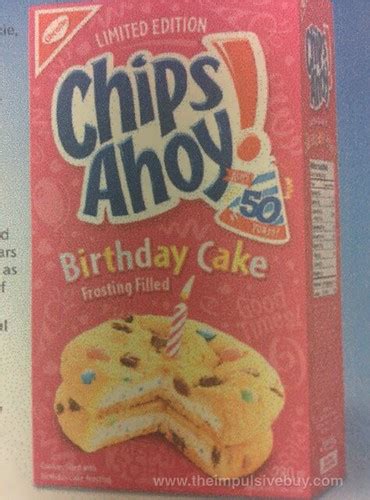 COMING SOON - Limited Edition Chips Ahoy Birthday Cake Frosting Filled Cookies - The Impulsive Buy