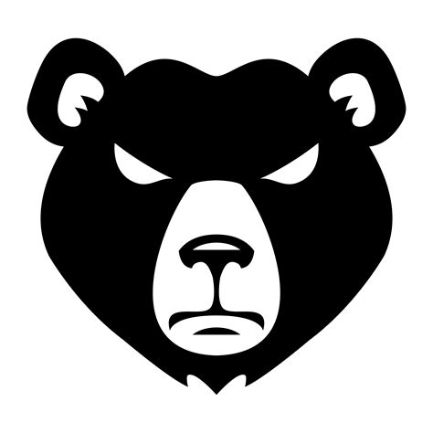 Bear Angry Face cartoon 533407 Vector Art at Vecteezy