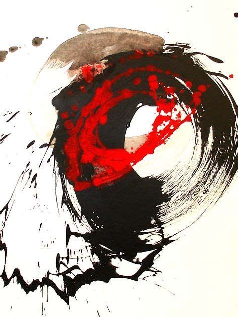 Nakajima Hiroyuki | Abstract art painting, Circle art, Zen art