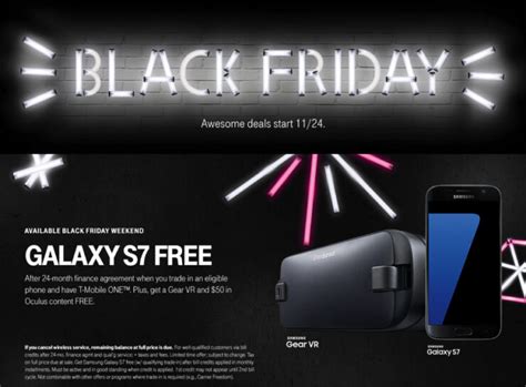 Here's Your Early Look At T-Mobile 2016 Black Friday Deals