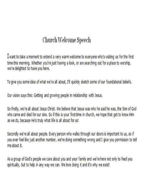 Church Service Opening Remarks - CHURCHGISTS.COM