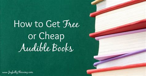 50 Audio Books Under $1.25 | How to Get Cheap Audio Books in 2023