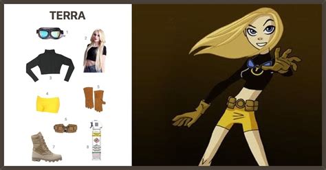 Dress Like Terra – Teen Titans Costume | Halloween and Cosplay Guides