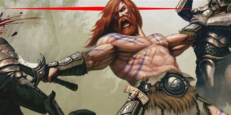 DnD 5e: How to Build a Dual Wielding Barbarian | CBR