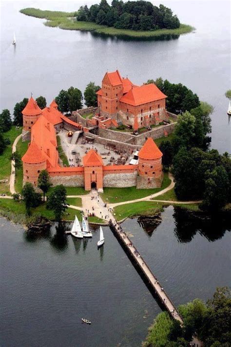 Lithuania | Beautiful castles, Castle, Beautiful places