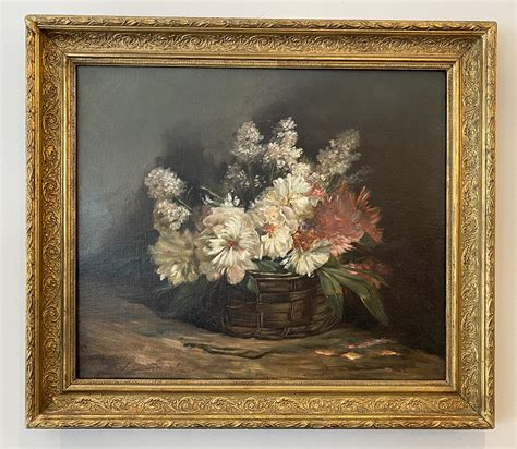 Summer Flowers - Antique Oil Painting - Antique Oil Paintings - Antique Paintings