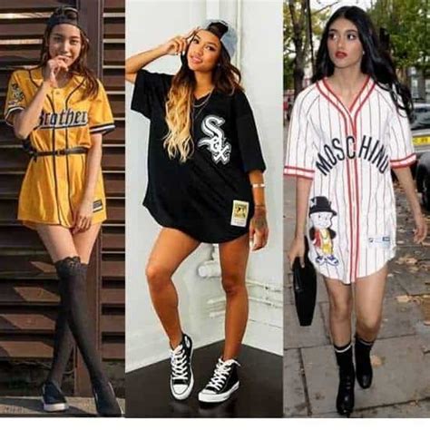 [8 JERSEY COMBOS IN 2022] Baseball jersey outfits for ladies | Lady Refines