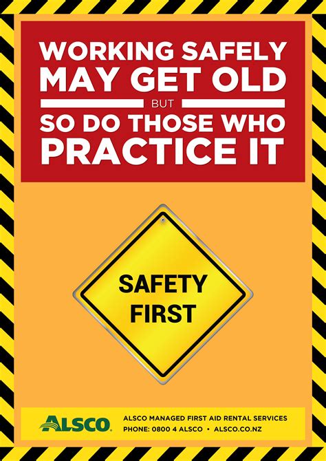 Workplace Safety Posters | Alsco New Zealand