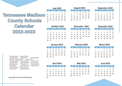 Jmcss School Calendar - Rose Springer