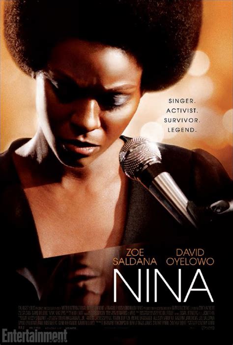 Zoe Saldana Stars as Nina Simone in Biopic – Hollywood North Entertainment