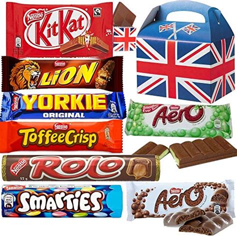 Nestle Selection Box - 8 Full Size Chocolate - Aero Milk Chocolate Bar ...