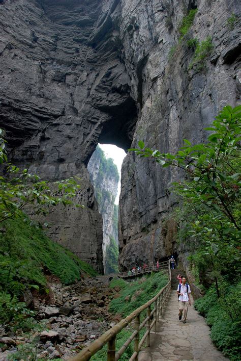 The Three Natural Bridges of Wulong, Chongqing Wulong Karst Landscape Pictures - Easy Tour China