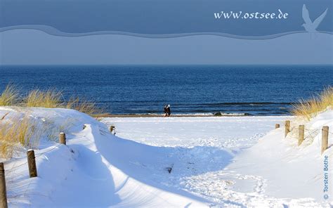 Winter an der Ostsee - Download Hintergrundbilder/Wallpaper - ostsee-hintergrundbilder.de