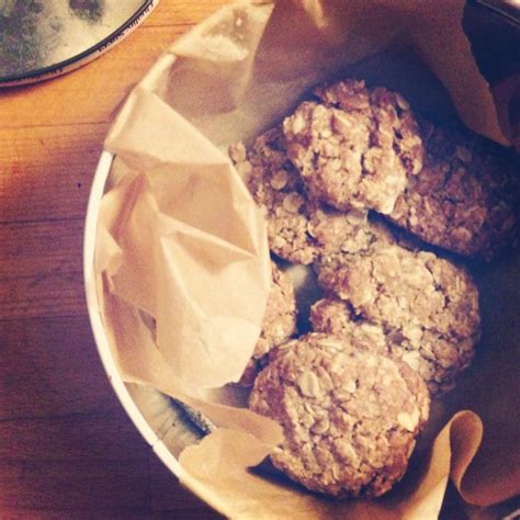 Chewy Vegan Anzac Biscuits