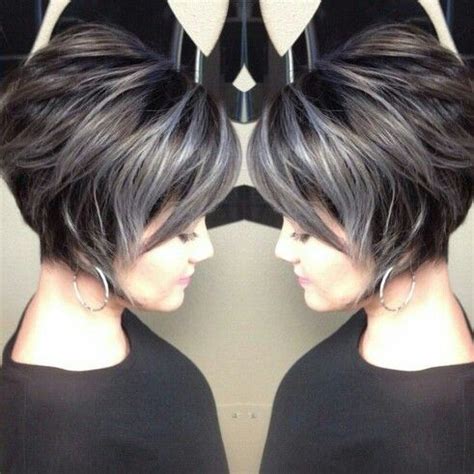 Grey gorgeousness by Kaitlyn @ J&Frank- Professional Hairstylists | Short hair color, Short hair ...