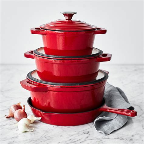 Sur La Table 7-Piece Cast Iron Cookware Set | Sur La Table