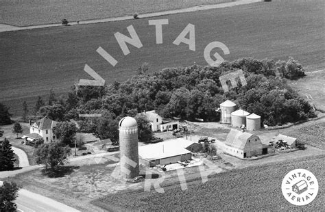 Vintage Aerial | Minnesota | Lyon County | 1988 | 24-PLY-25