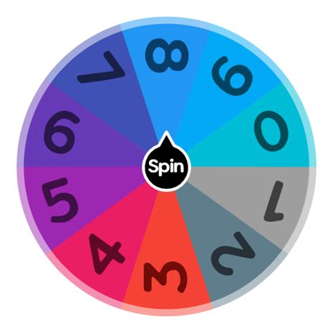 Number | Spin The Wheel App