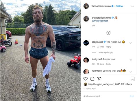 Conor McGregor looks in incredible shape in latest Instagram post as ...